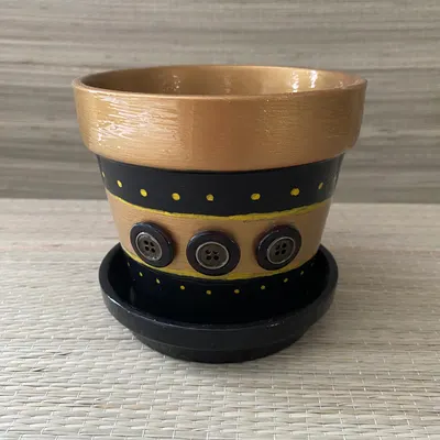 Pot Boutons Dorés