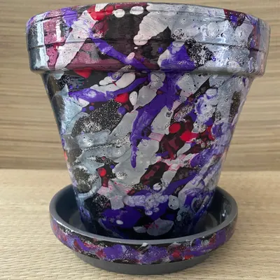 Pot Nébuleuse Argentée