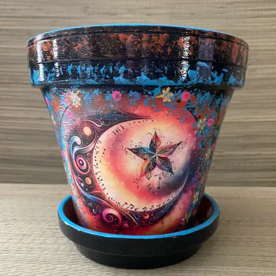 Pot Lune Cosmique